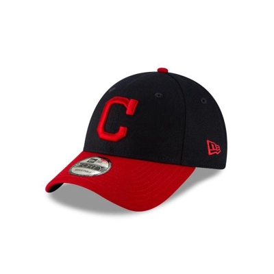 Blue Cleveland Indians Hat - New Era MLB The League Home 9FORTY Adjustable Caps USA5498710